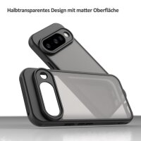 Handyhülle für Google Pixel 10 Pro Stoßfest Matt Back Cover Schwarz