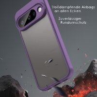 Handyhülle für Google Pixel 10 Pro Stoßfest Matt Back Cover Lila