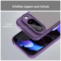 Handyhülle für Google Pixel 10 Stoßfest Matt Back Cover Lila