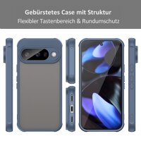 Handyhülle für Google Pixel 10 Stoßfest Matt Back Cover Blau