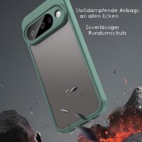 Handyhülle für Google Pixel 10 Stoßfest Matt Back Cover Grün