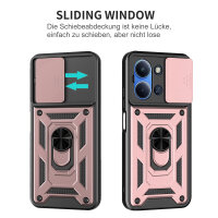 Outdoor Panzer Hülle für Xiaomi Redmi 15C (173cm) Handyhülle Kameraschutz Ringhalter in Rosegold