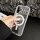 Hülle mit integrierter Magnet für iPhone 17 Handyhülle Bumper Transparent