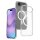 Hülle mit integrierter Magnet für iPhone 17 Air Handyhülle Bumper Transparent