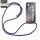 Handykette für Samsung Galaxy S25 FE Handyhülle mit Band Case Hülle mit Kordel Hand Blau