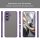 Matte Hülle für Samsung Galaxy S25 FE Stoßfest Matt Back Cover in Lila