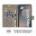 Handy Tasche für Samsung Galaxy S25 FE Hülle Handyhülle Klapphülle Wallet Case in Grau