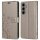 Handy Tasche für Samsung Galaxy S25 FE Hülle Handyhülle Klapphülle Wallet Case in Grau