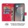 Handy Tasche für Samsung Galaxy S25 FE Hülle Handyhülle Klapphülle Wallet Case in Rot