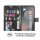 Handy Tasche für Samsung Galaxy S25 FE Hülle Handyhülle Klapphülle Wallet Case in Schwarz