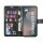 Handy Tasche für Samsung Galaxy S25 FE Hülle Handyhülle Klapphülle Wallet Case in Schwarz