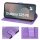 Handy Tasche für Samsung Galaxy S25 FE Hülle Handyhülle Klapphülle Wallet Case in Lila
