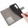 Handy Tasche für Samsung Galaxy S25 FE Hülle Handyhülle Klapphülle Wallet Case in Grau