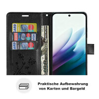 Hülle für Xiaomi Redmi 15 4G / 5G Handy Tasche Handyhülle Wallet Case Flip Cover Schwarz