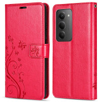 Hülle für Xiaomi Redmi 15 4G / 5G Handy Tasche Handyhülle Wallet Case Flip Cover Rot
