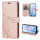 Hülle für ZTE Blade A76 5G Handy Tasche Handyhülle Hülle Schutzhülle Klapphülle in Rosegold