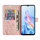 Hülle für ZTE Blade A76 5G Handy Tasche Handyhülle Hülle Schutzhülle Klapphülle in Rosegold
