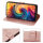 Hülle für ZTE Blade V70 Handy Tasche Handyhülle Hülle Schutzhülle Klapphülle in Rosegold