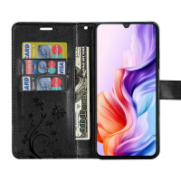 Hülle für ZTE Blade V70 Max Handy Tasche Handyhülle Hülle Schutzhülle Klapphülle in Schwarz