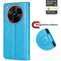 Hülle für ZTE Blade V70 Max Handy Tasche Handyhülle Hülle Schutzhülle Klapphülle in Blau