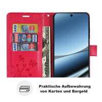 Hülle für Google Pixel 10 Pro XL Handy Tasche Handyhülle Schutzhülle Klapphülle Rot