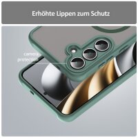 Matte Case Magnetisches für Samsung Galaxy S25 FE Schutzhülle Kratzfest Passgenau in Grün
