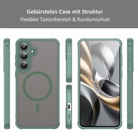 Matte Case Magnetisches für Samsung Galaxy S25 FE Schutzhülle Kratzfest Passgenau in Grün