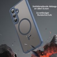 Matte Case Magnetisches für Samsung Galaxy S25 FE Schutzhülle Kratzfest Passgenau in Blau