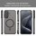 Matte Case Magnetisches für Samsung Galaxy A17 Schutzhülle Kratzfest Passgenau in Schwarz