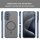 Matte Case Magnetisches für Samsung Galaxy A17 Schutzhülle Kratzfest Passgenau in Blau