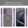 Matte Case Magnetisches für Samsung Galaxy A17 Schutzhülle Kratzfest Passgenau in Lila