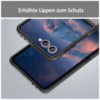 Matte Case Magnetisches für Samsung Galaxy Z Flip 7 Schutzhülle Kratzfest Passgenau in Schwarz
