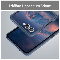 Matte Case Magnetisches für Samsung Galaxy Z Flip 7 Schutzhülle Kratzfest Passgenau in Blau