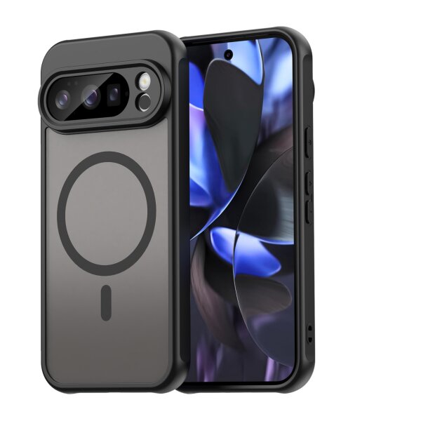 Matte Case Magnetisches für Google Pixel 10 Pro Schutzhülle Kratzfest Passgenau in Schwarz