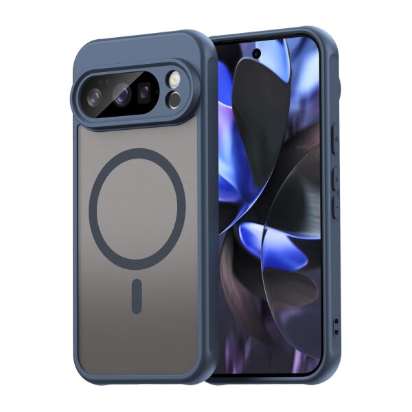 Matte Case Magnetisches für Google Pixel 10 Pro Schutzhülle Kratzfest Passgenau in Blau