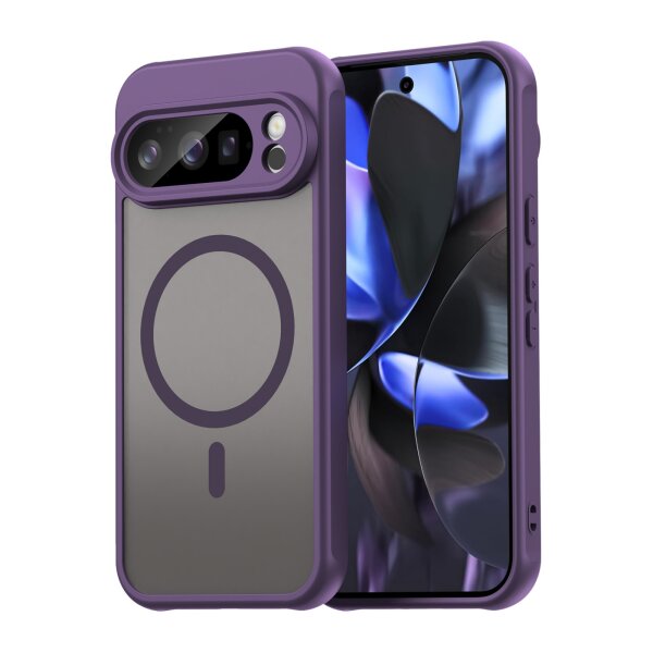Matte Case Magnetisches für Google Pixel 10 Pro Schutzhülle Kratzfest Passgenau in Lila