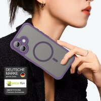 Matte Case Magnetisches für iPhone 17 Schutzhülle Kratzfest Passgenau in Lila