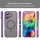 Matte Case Magnetisches für iPhone 17 Schutzhülle Kratzfest Passgenau in Lila