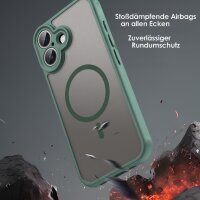Matte Case Magnetisches für iPhone 17 Schutzhülle Kratzfest Passgenau in Grün