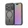 Matte Case Magnetisches für iPhone 17 Pro Schutzhülle Kratzfest Passgenau in Schwarz