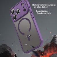 Matte Case Magnetisches für iPhone 17 Pro Max Schutzhülle Kratzfest Passgenau in Lila