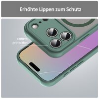 Matte Case Magnetisches für iPhone 17 Pro Max Schutzhülle Kratzfest Passgenau in Grün