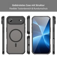 Matte Case Magnetisches für iPhone 17 Air Schutzhülle Kratzfest Passgenau in Schwarz