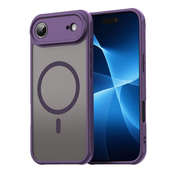 Matte Case Magnetisches für iPhone 17 Air Schutzhülle Kratzfest Passgenau in Lila