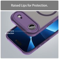 Matte Case Magnetisches für iPhone 17 Air Schutzhülle Kratzfest Passgenau in Lila