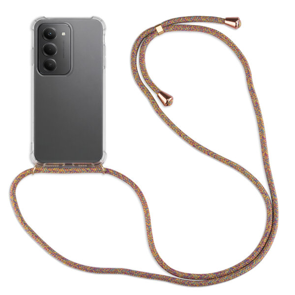 Handykett für Xiaomi Redmi 15 4G /5G (171 cm) Hülle mit Kordel Handyhülle mit Band in Rainbow