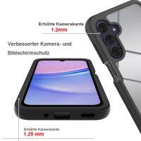 360 Grad Hülle mit eingebautem Displayschutz für Samsung Galaxy A17 Handyhülle Bumper