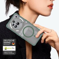 Matte Case Magnetisch Hülle für Nothing Phone 3A Pro Schutzhülle Kratzfest Passgenau in Grün