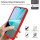 360° Grad Hülle für Xiaomi Redmi 15C Rundum vollschutz Integriertem Displayschutz in Rot