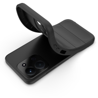 Hülle für Xiaomi Redmi 15c Handyhülle Outdoor Case Back Cover Handy Tasche Bumper in Schwarz